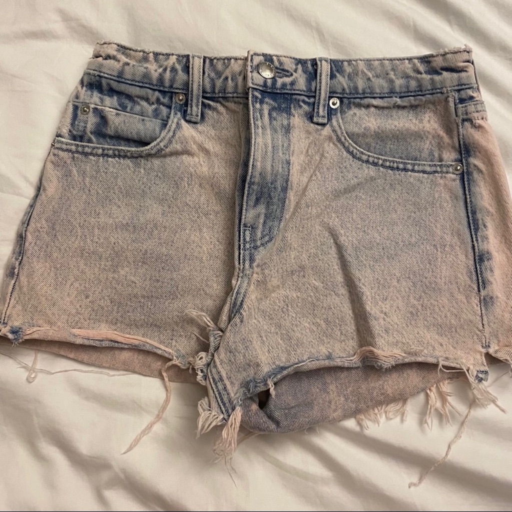 Alexander Wang Pink Fade “Bite” Short